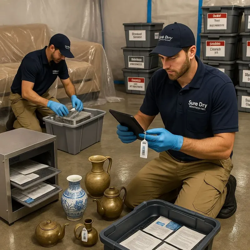 Content Protection and Restoration process in Montz, LA